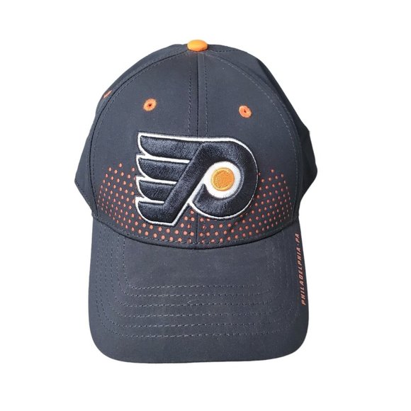 NHL Men's Fanatics Branded Black Philadelphia Flyers Core Adjustable Hat M/L - Picture 1 of 6
